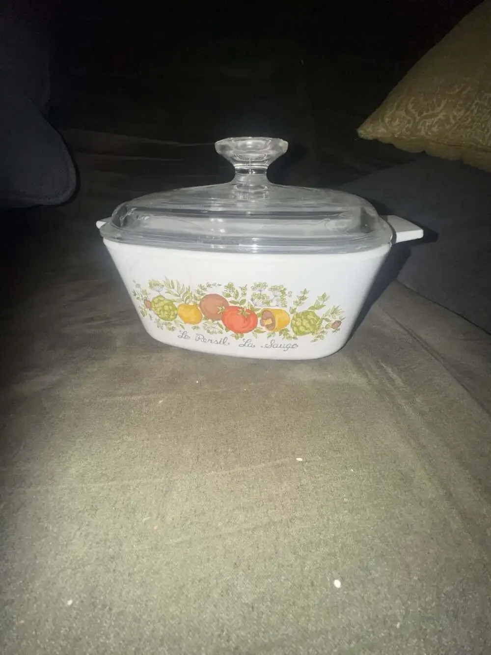 CorningWareSpice of Life 'Le Persil La Sauge' 1.5 Quart Casserole Dis/ Lid